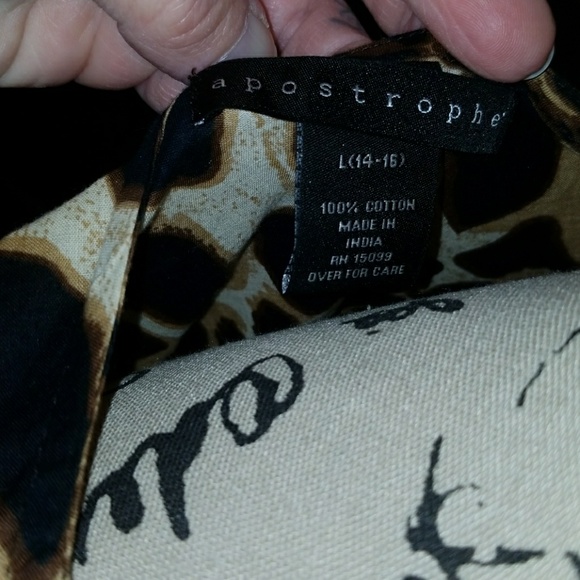 Leopard top - Picture 4 of 6